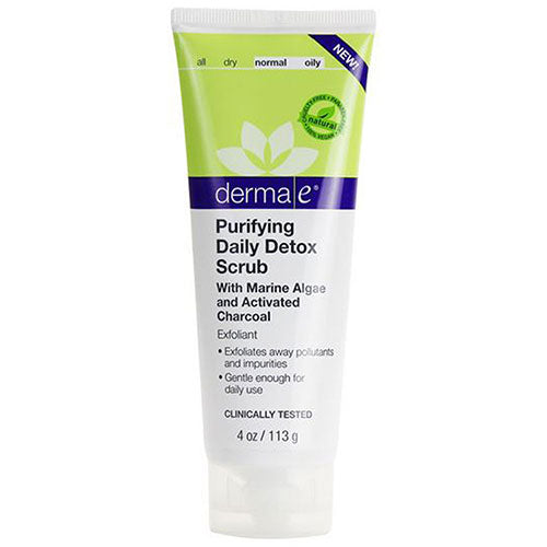 Derma e, Purifying Daily Detox Scrub, 4 Oz