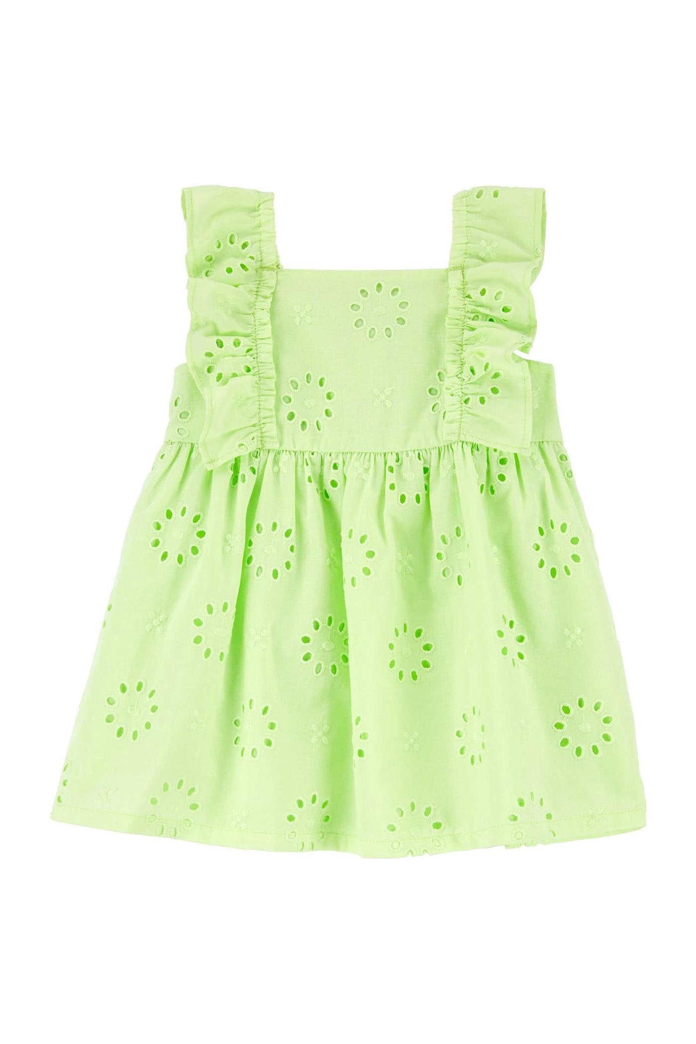 Carter's Baby Eyelet Ruffle Dress