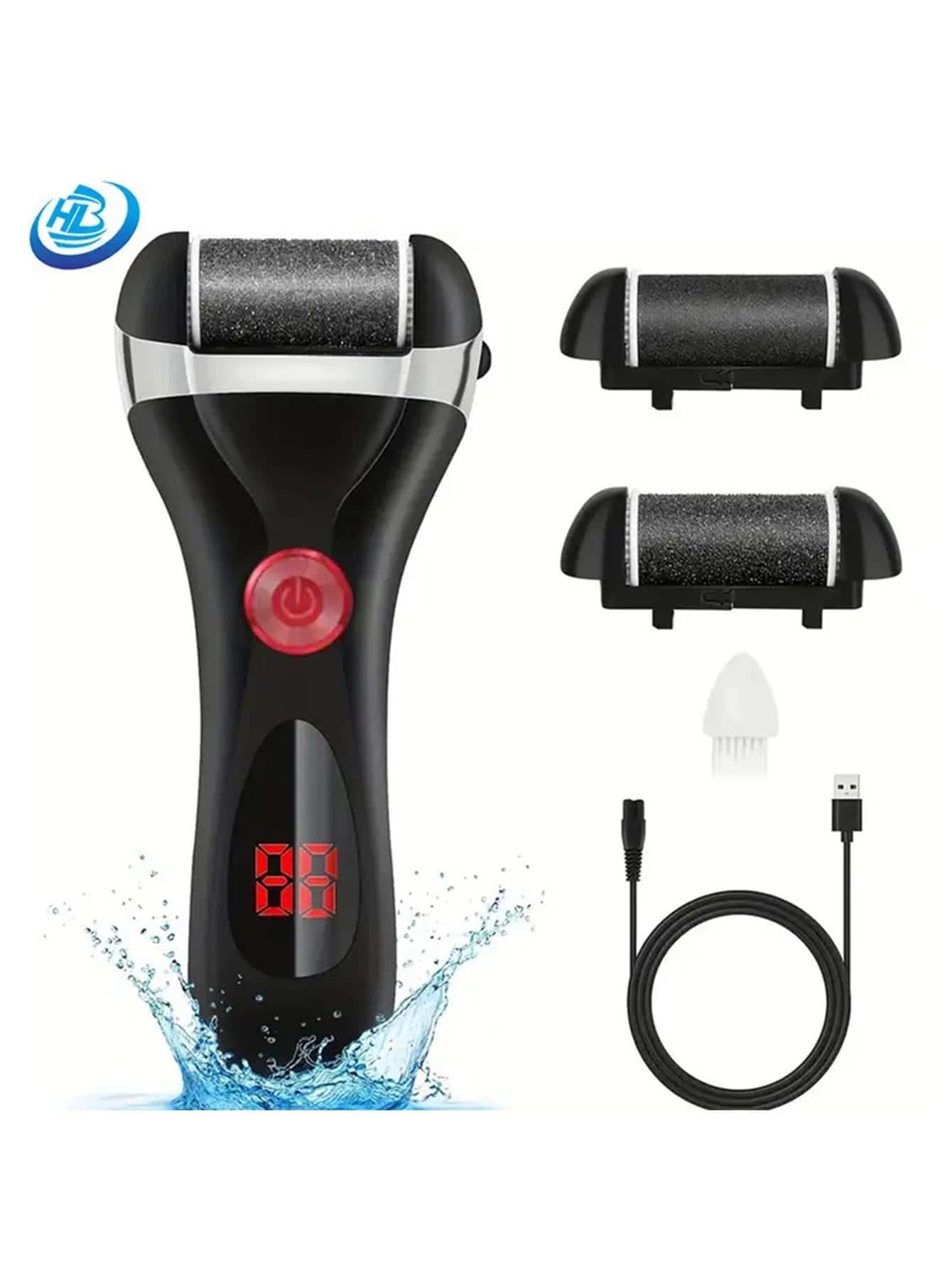 1pc ABS Foot Dead Skin Removal Tool, Electric Foot Dead Skin Removal Tool For Home