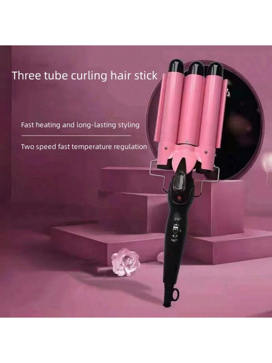 New Triple Barrel Curling Iron