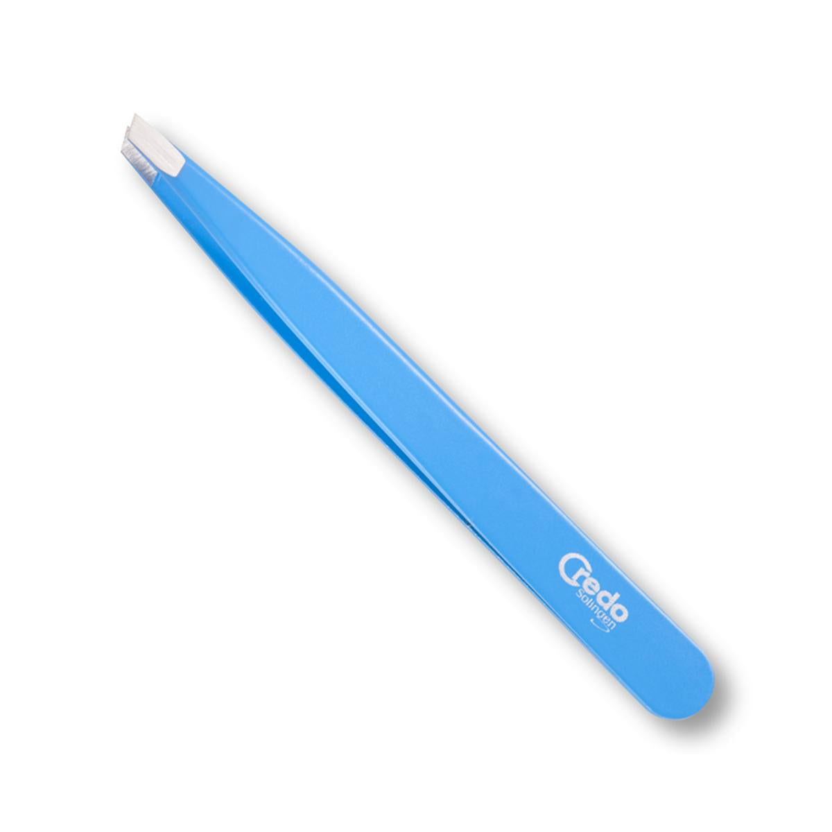 Credo Blue Pop Art Slanted Tweezer #10081202