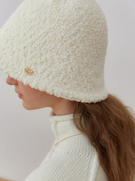 OVLA wire fluffy feminine hat EmpressKorea