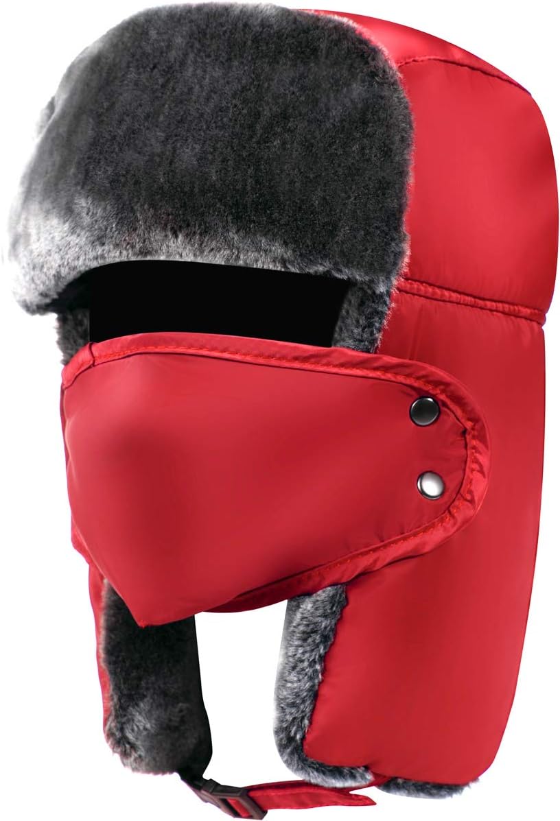 Trapper Hat Winter Hats for Men- Trooper Hunting Ski Hat for Women -Ear Flap- Windproof Mask - Premium Bomber Hats from Concordia Style Boutique - Just $35.99! Shop now at Concordia Style Boutique