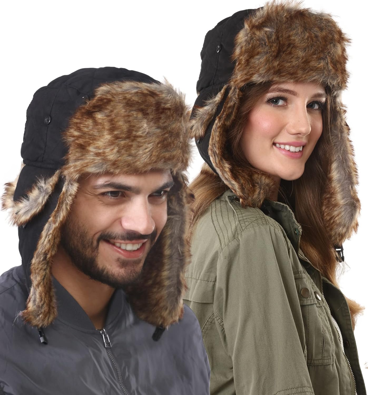 Ushanka hat - Headwear - Winter Trapper Hat - Russian Ushanka Trooper Aviator Hats for Men & Women - Snow Eskimo Hat with Ear Flaps - Premium Bomber Hats from Concordia Style Boutique - Just $32.43! Shop now at Concordia Style Boutique