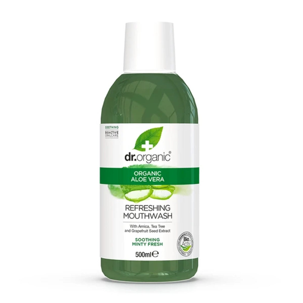 DR ORGANIC Aloe Vera Mouthwash 500ml