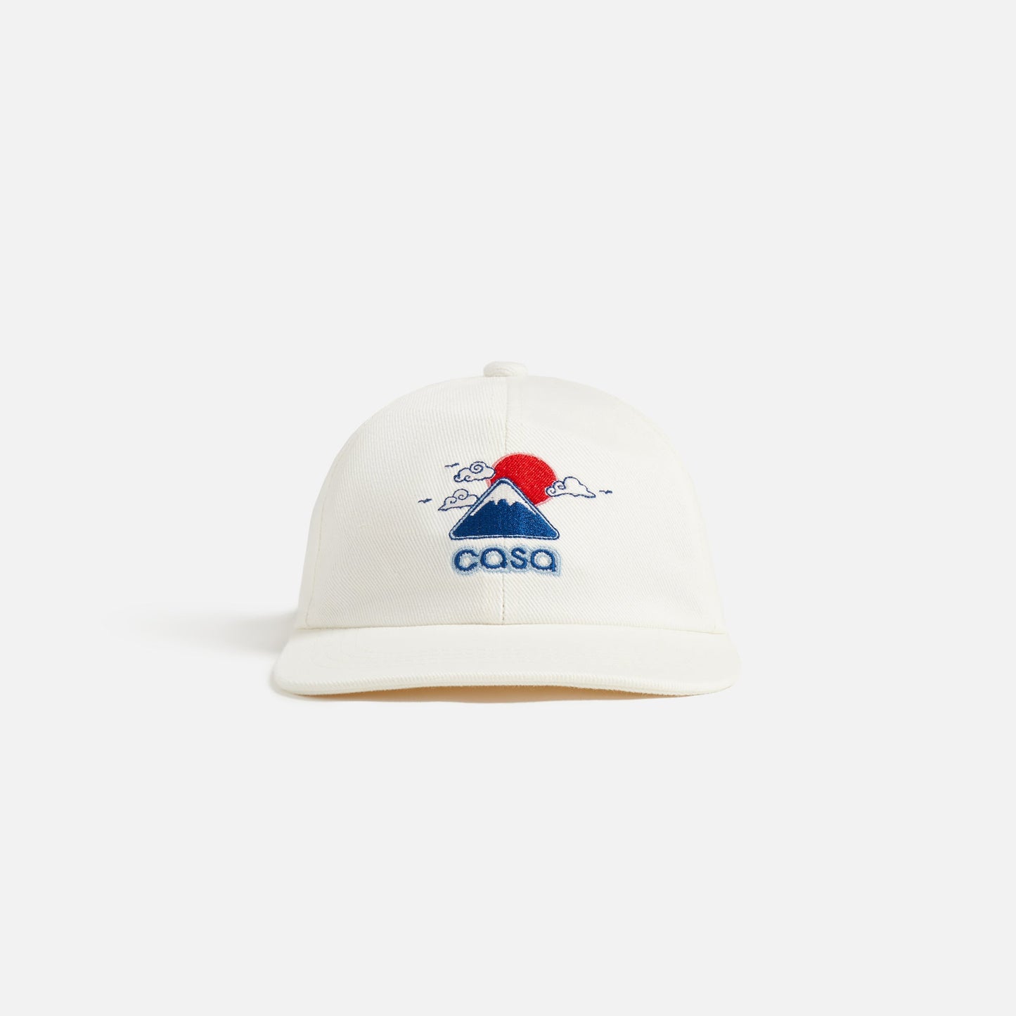 Casablanca Embroidered Cap Fuji Logo - Off White
