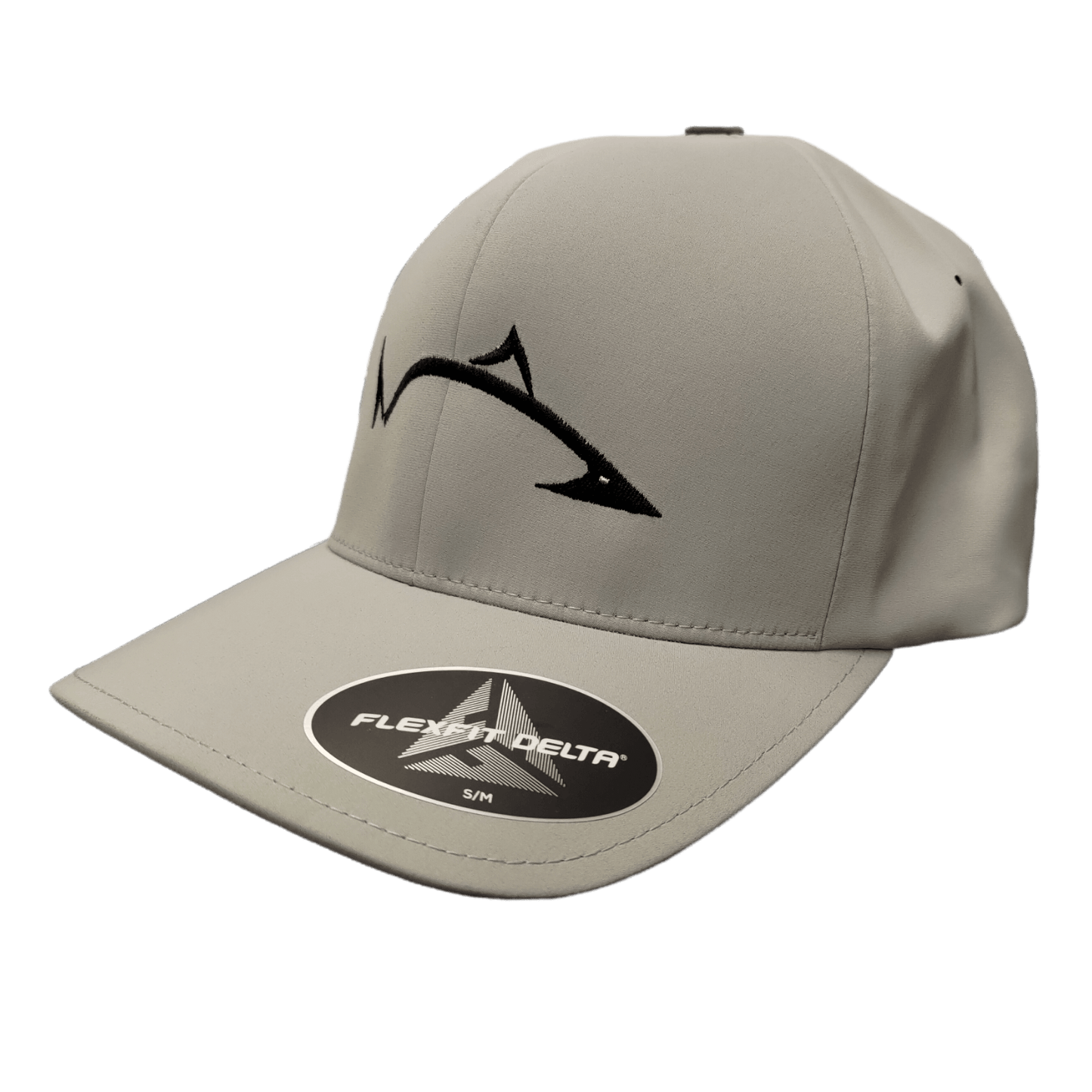 Flexfit Grey Delta Hat with LC Pro Fish Logo