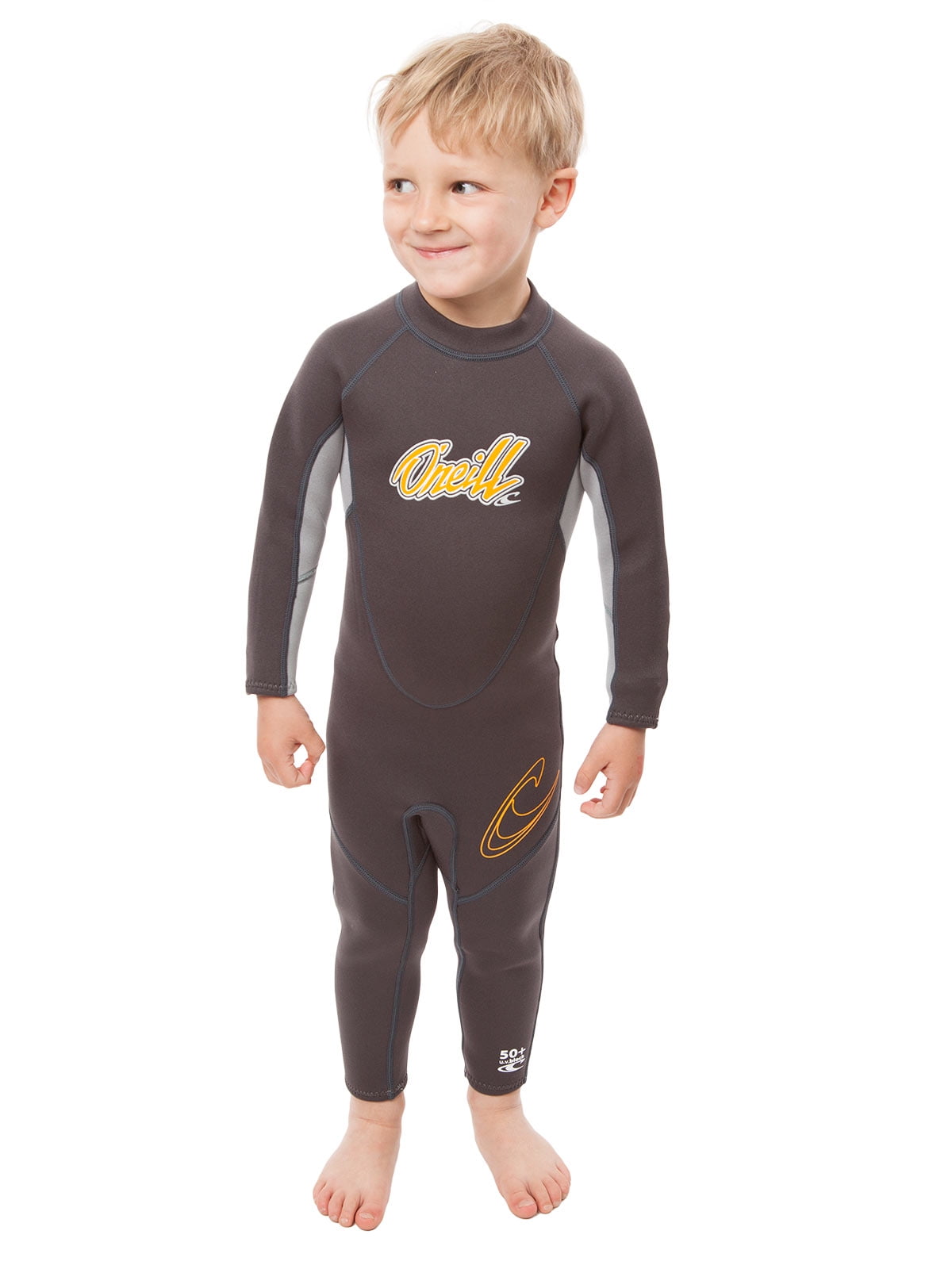 O'Neill Reactor toddler full wetsuit 1 Coal/flint/blaze orange (4629B)