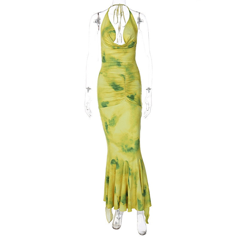 Elegant Long Fish Tail Dress