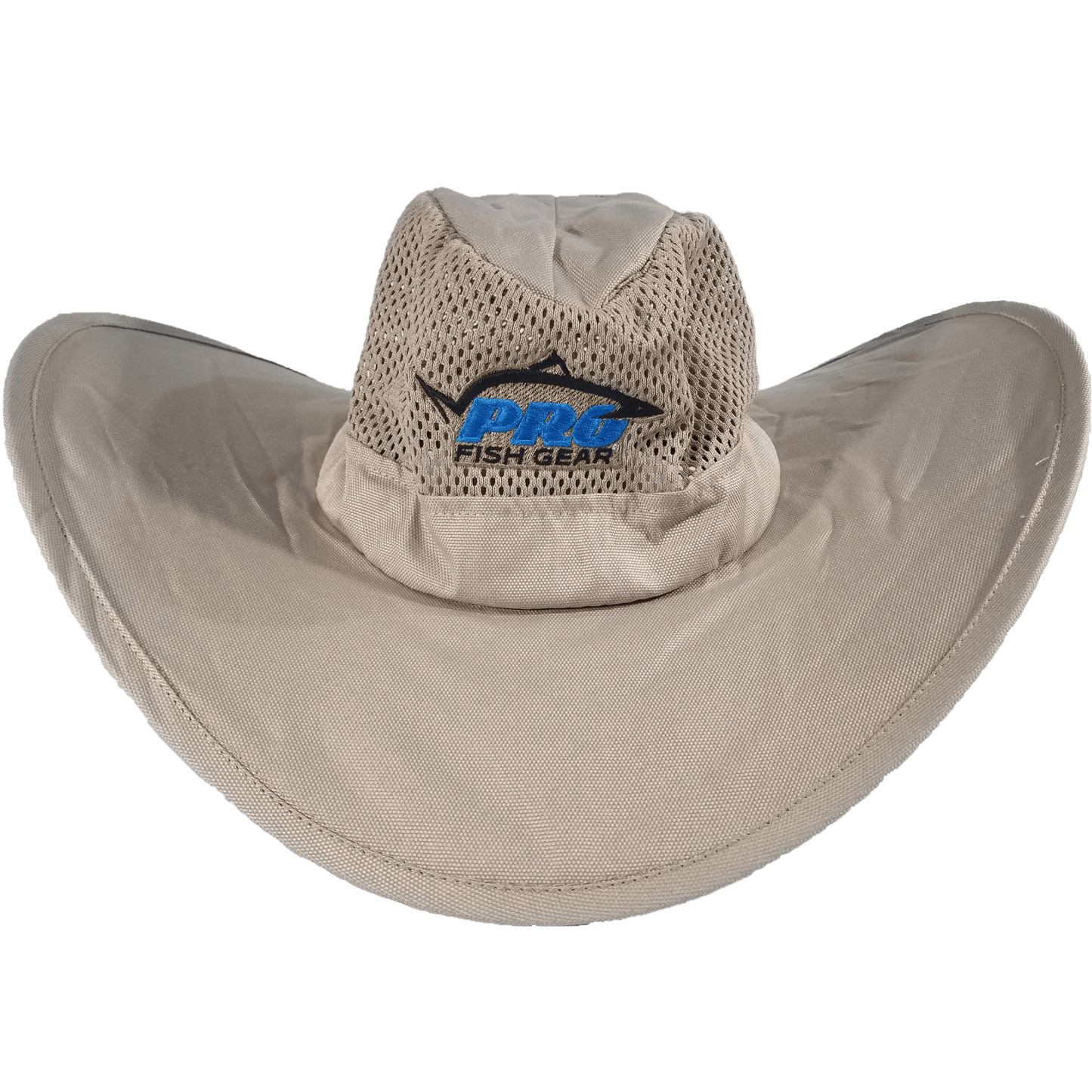 Pro Fish Gear Pop Hat Packable Sun Hat - Khaki