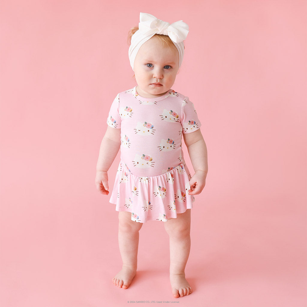 Pastel Pink Hello Kitty® Twirl Skirt Bodysuit Dress
