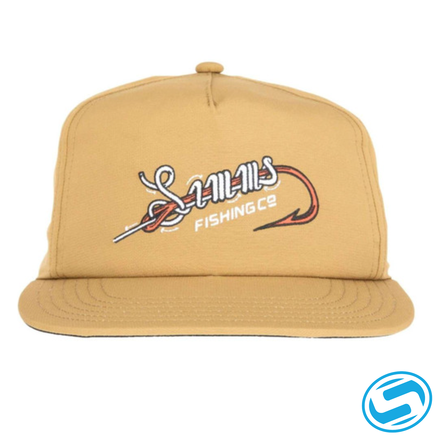 Simms Unstructured Flat Brim Cap