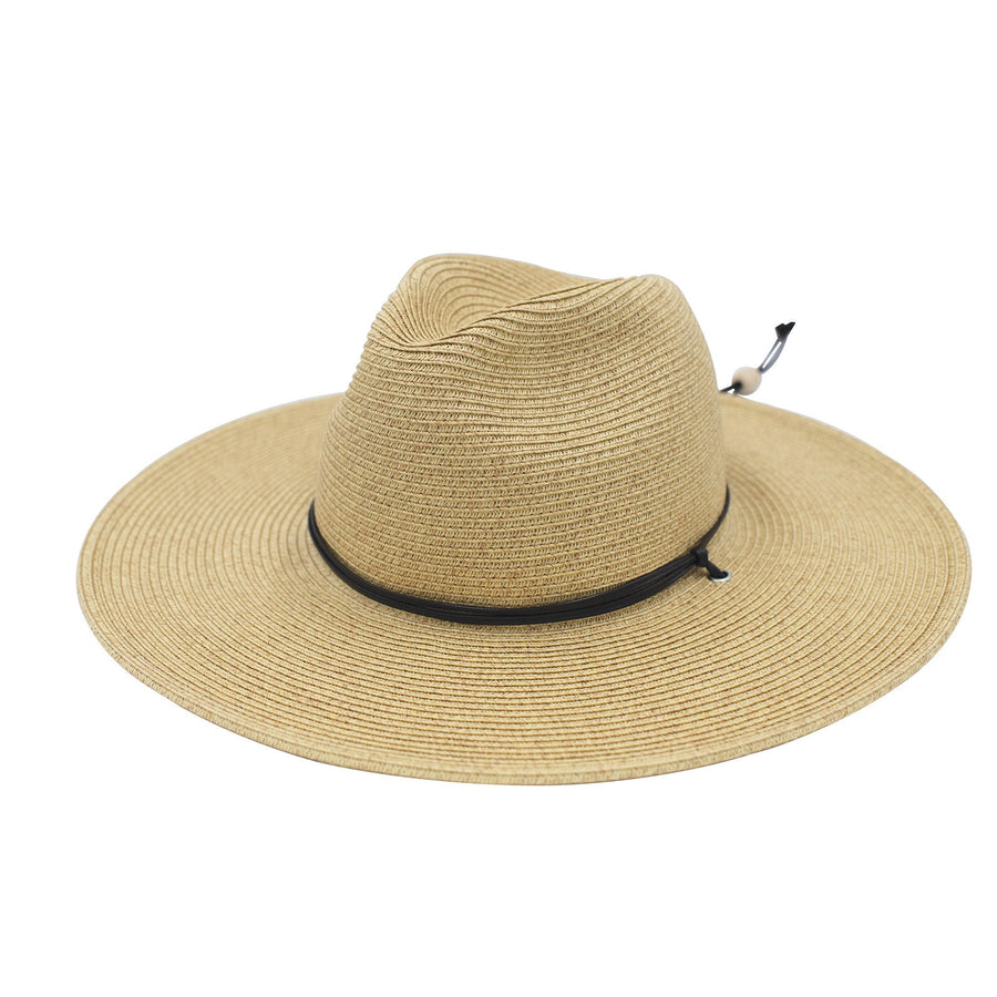 San Diego Hat Company El Campo 4" Brim Sun Hat - UPF50 Sun Protection with Chin Cord - Toast