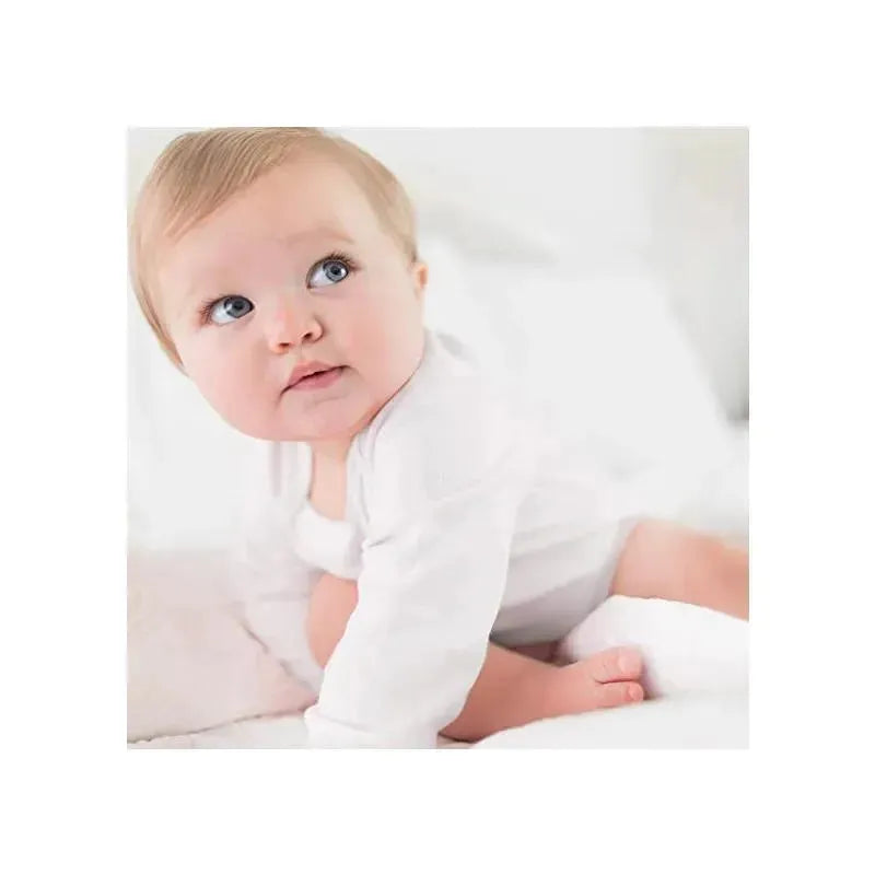 Burt's Bees Baby Essentials Long Sleeve Bodysuit 5-Pack 6-9M