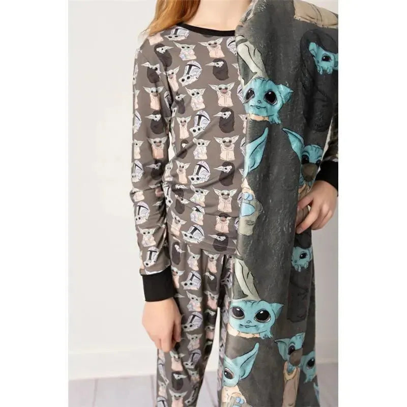 Ellie Sue - Baby Precious Cargo Bamboo Pajamas