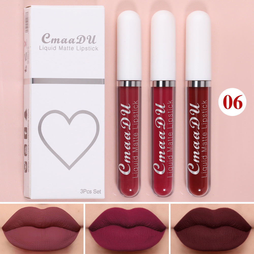 Non-stick Cup Waterproof Lipstick Long Lasting Lip Gloss
