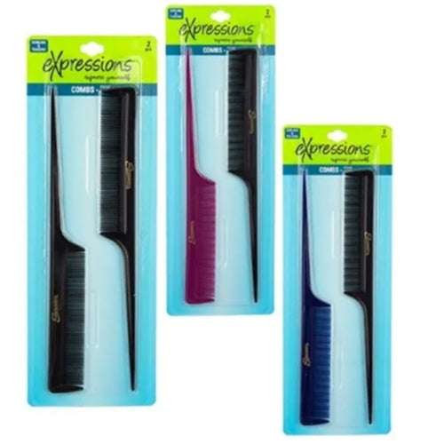 Expressions 2Pcs Comb Set