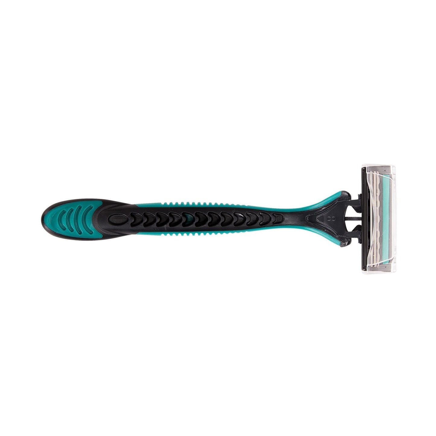 Complete Pro, Triple Blade Swivel Pivot Razor, Black & Green, 24 ct