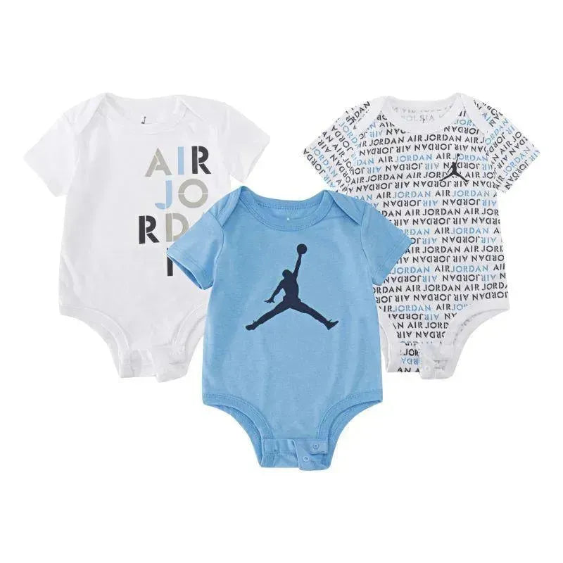 Jordan Baby - 3Pk Baby Boy Bodysuits, University Blue