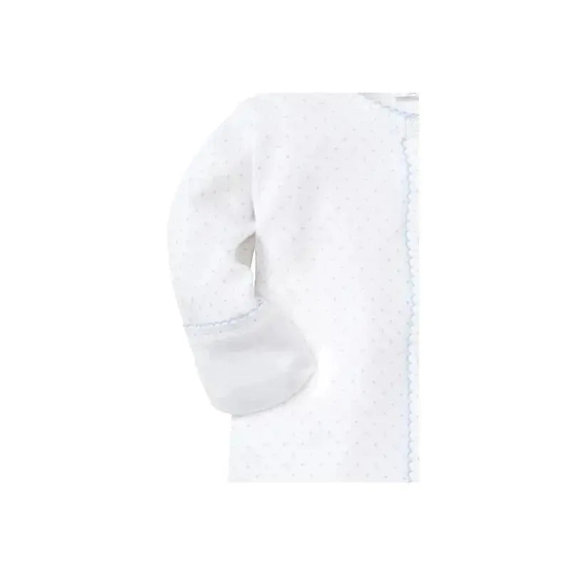 Kissy Kissy - Baby Boy New Dots Print Footie, White/Blue