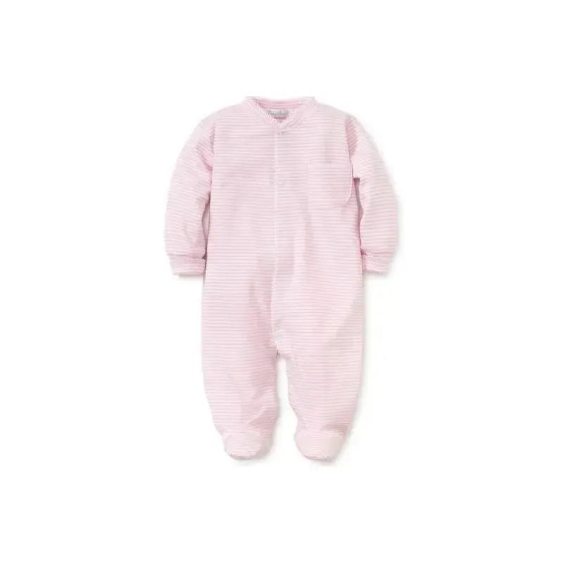 Kissy Kissy - Baby Girl Stripes Footie, Pink
