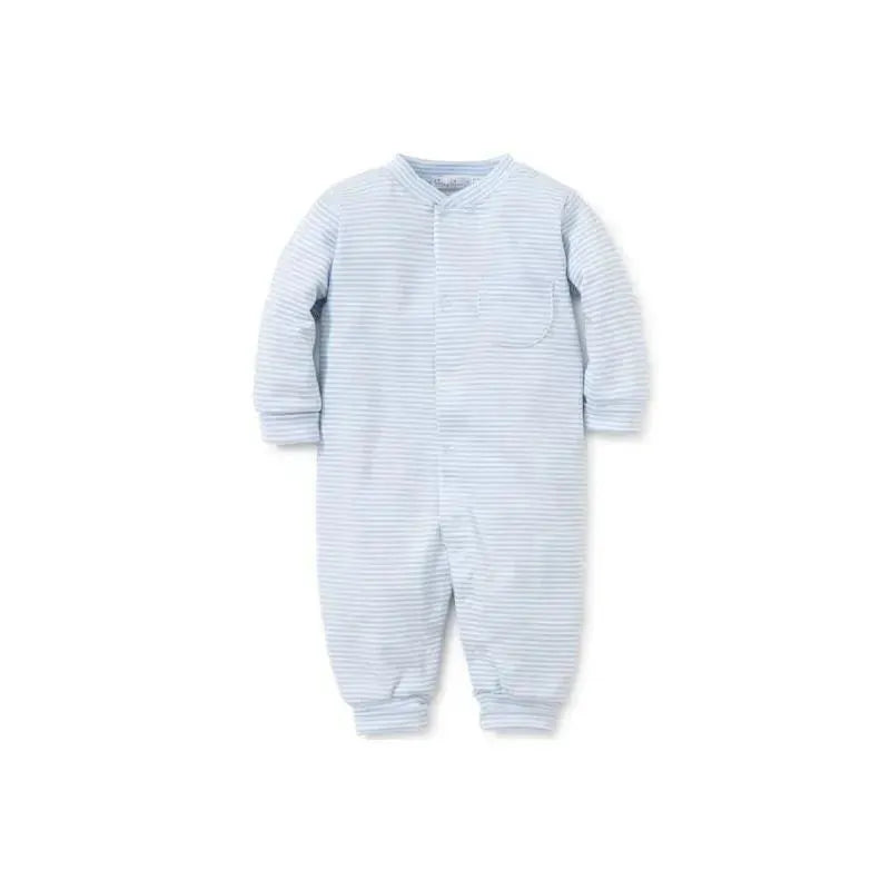 Kissy Kissy - Baby Boy Stripes Playsuit, Light Blue