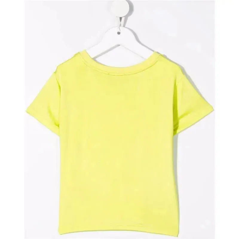 Moschino Baby - Girl Dress With Elephant, Lime Green