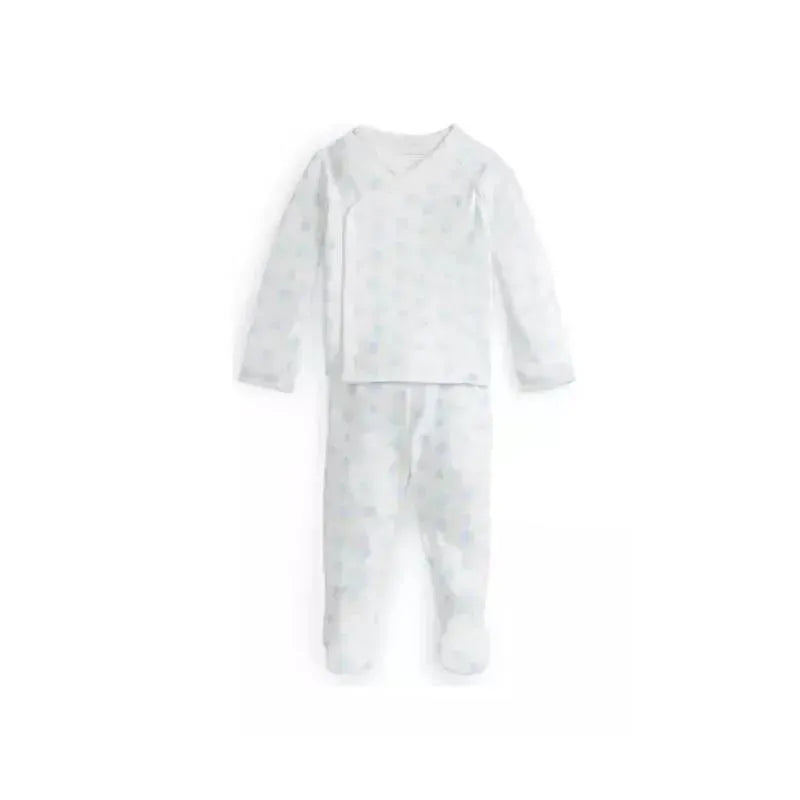 Polo Ralph Lauren Baby - Boy Long-Sleeve Organic Cotton Interlock Knit Pant Set, Blue