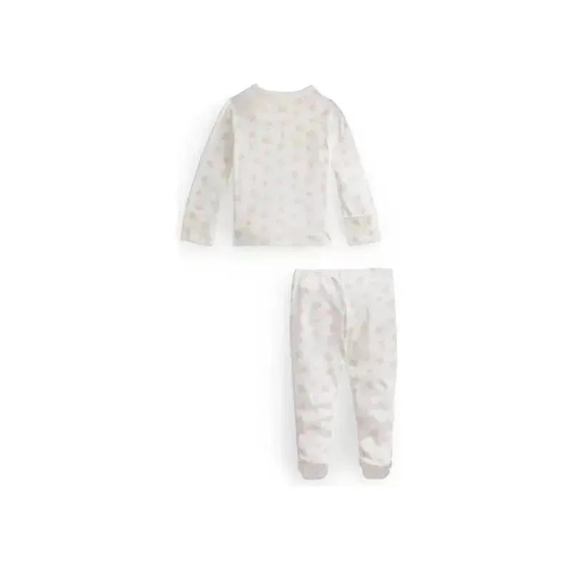 Polo Ralph Lauren Baby - Girl Long-Sleeve Organic Cotton Interlock Knit Pant Set, Pink