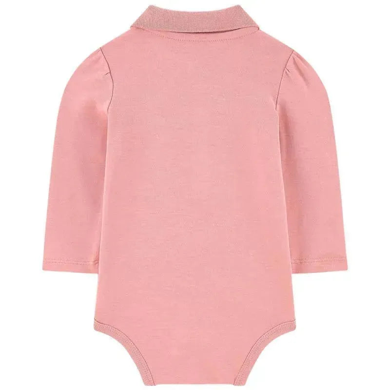 Ralph Lauren - Interlock Polo Bodysuit, Adirondack Rose