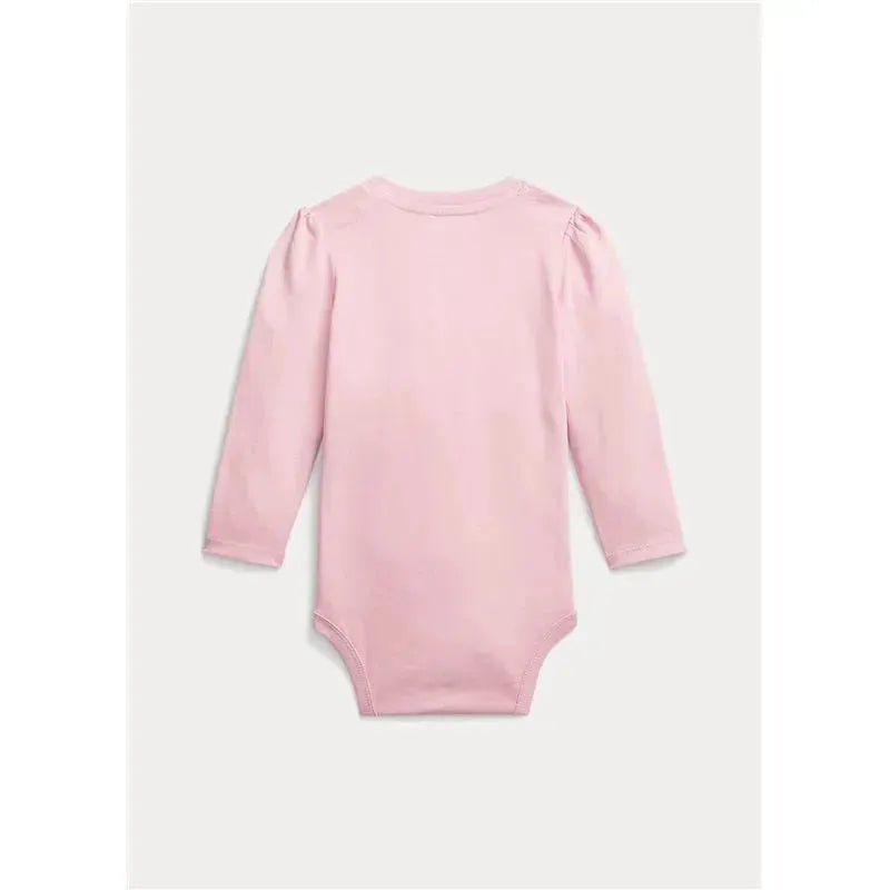 Ralph Lauren - Long Sleeve Cn Bodysuit, Delicate Pink