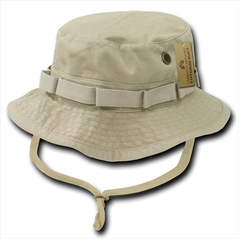 Rapid Dominance R70-PL-KHA-03 Military Boonie Hats- Khaki- Large