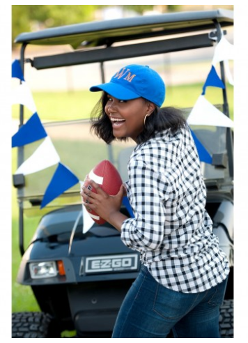 Monogrammed Baseball Cap