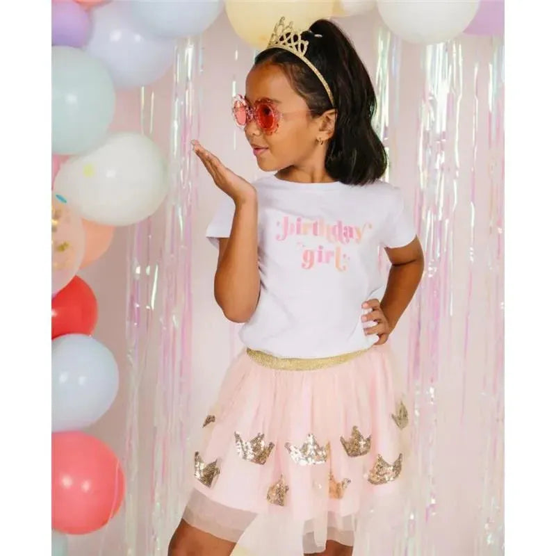 Sweet Wink - Baby Girl Crown Tutu Dress Up Skirt