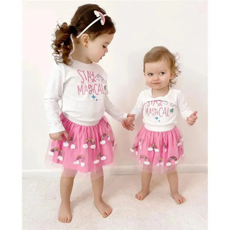 Sweet Wink - Magical Rainbow Spring Tutu