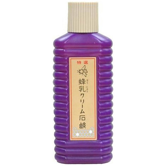 Honyu Special Bee Milk Cream Soap 200ml - Liquid Facial Soap For Oily Skin With Honey