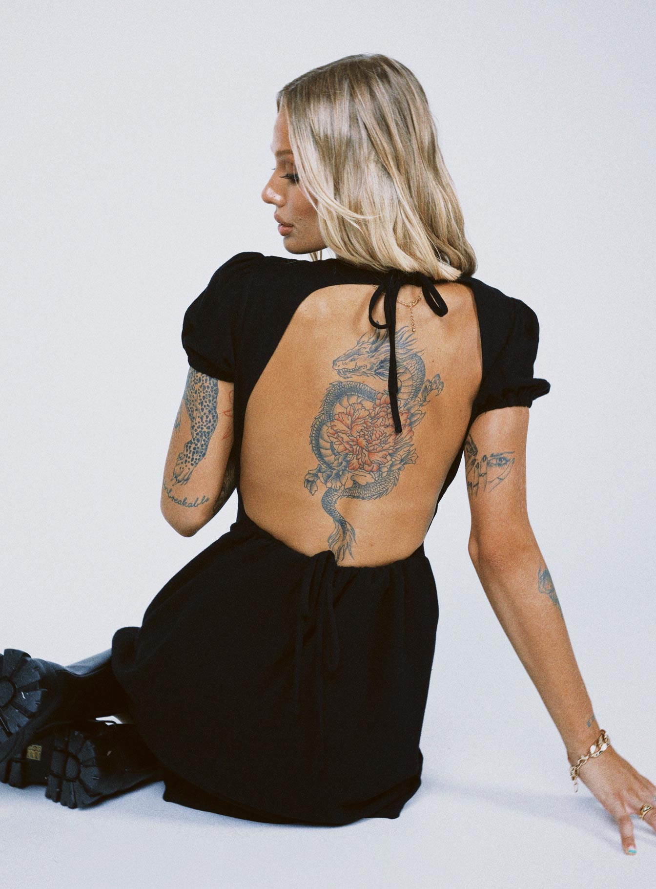 Smith Mini Dress Black