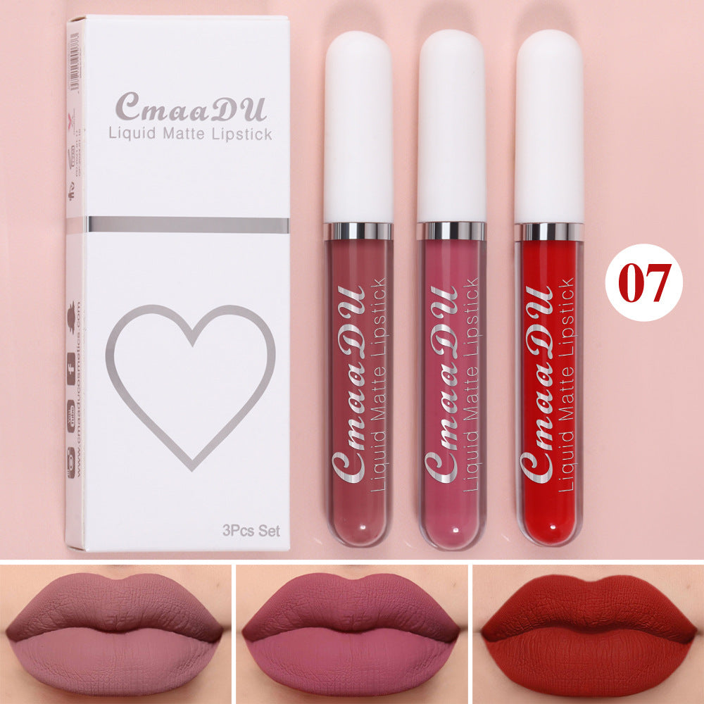 Non-stick Cup Waterproof Lipstick Long Lasting Lip Gloss
