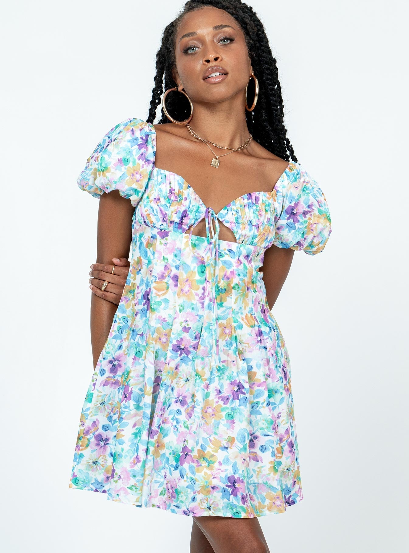 Pluto Mini Dress Multi