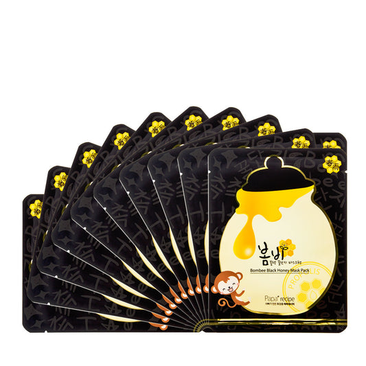 Papa Recipe Bombee Black Honey Mask Pack 10PCS