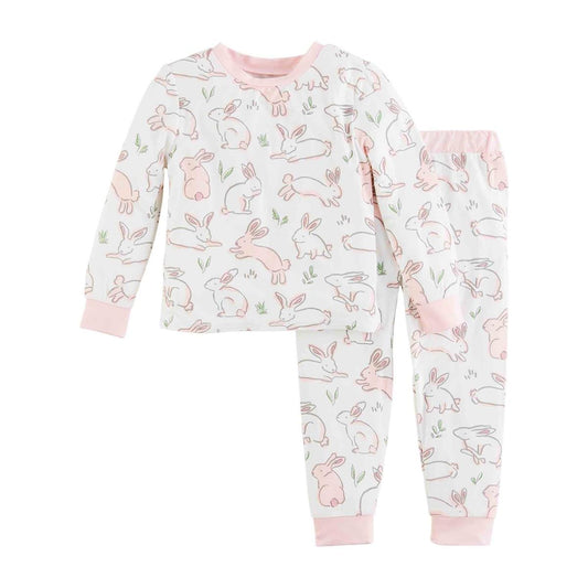 Pink Bunny PJ Set
