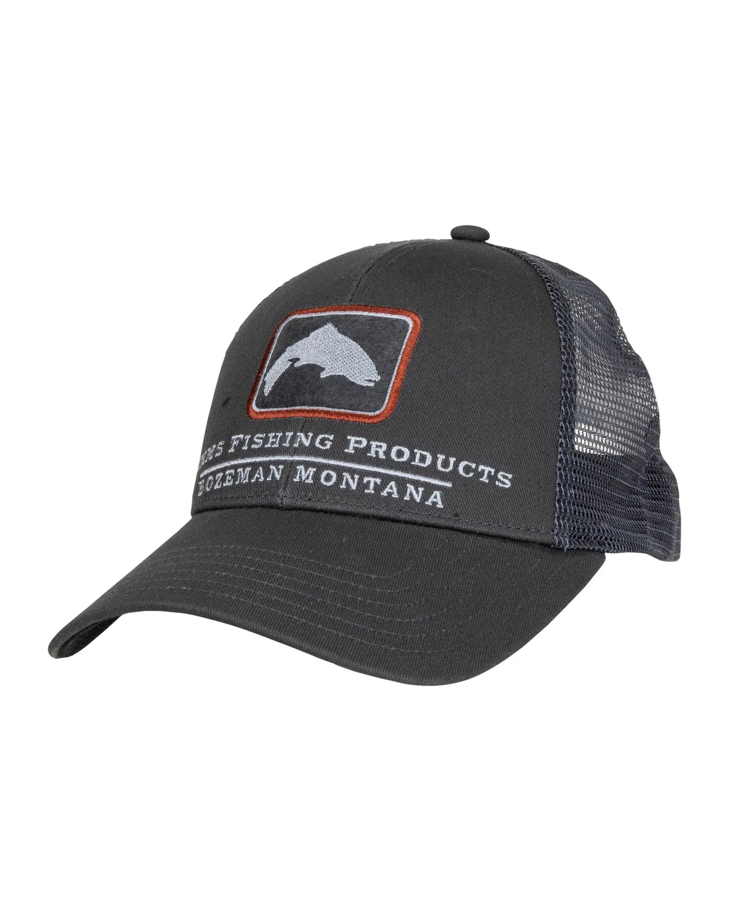 Simms Trout Icon Trucker Cap - Carbon