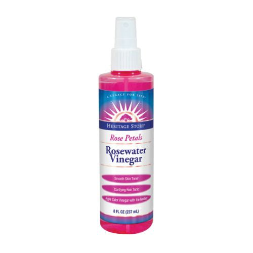 Heritage Store, Rosewater Vinegar Spray, 8 Oz
