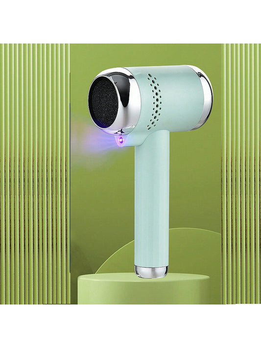 1pc Electric Foot File With Vacuuming & Uv Sterilization Function, Home Pedicure Tool To Remove Dead Skin And Calluses