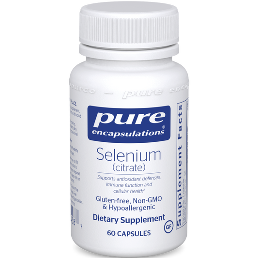 Pure Encapsulations Selenium (citrate) 200 mcg