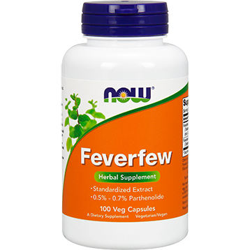 Feverfew 100 Veg Capsules
