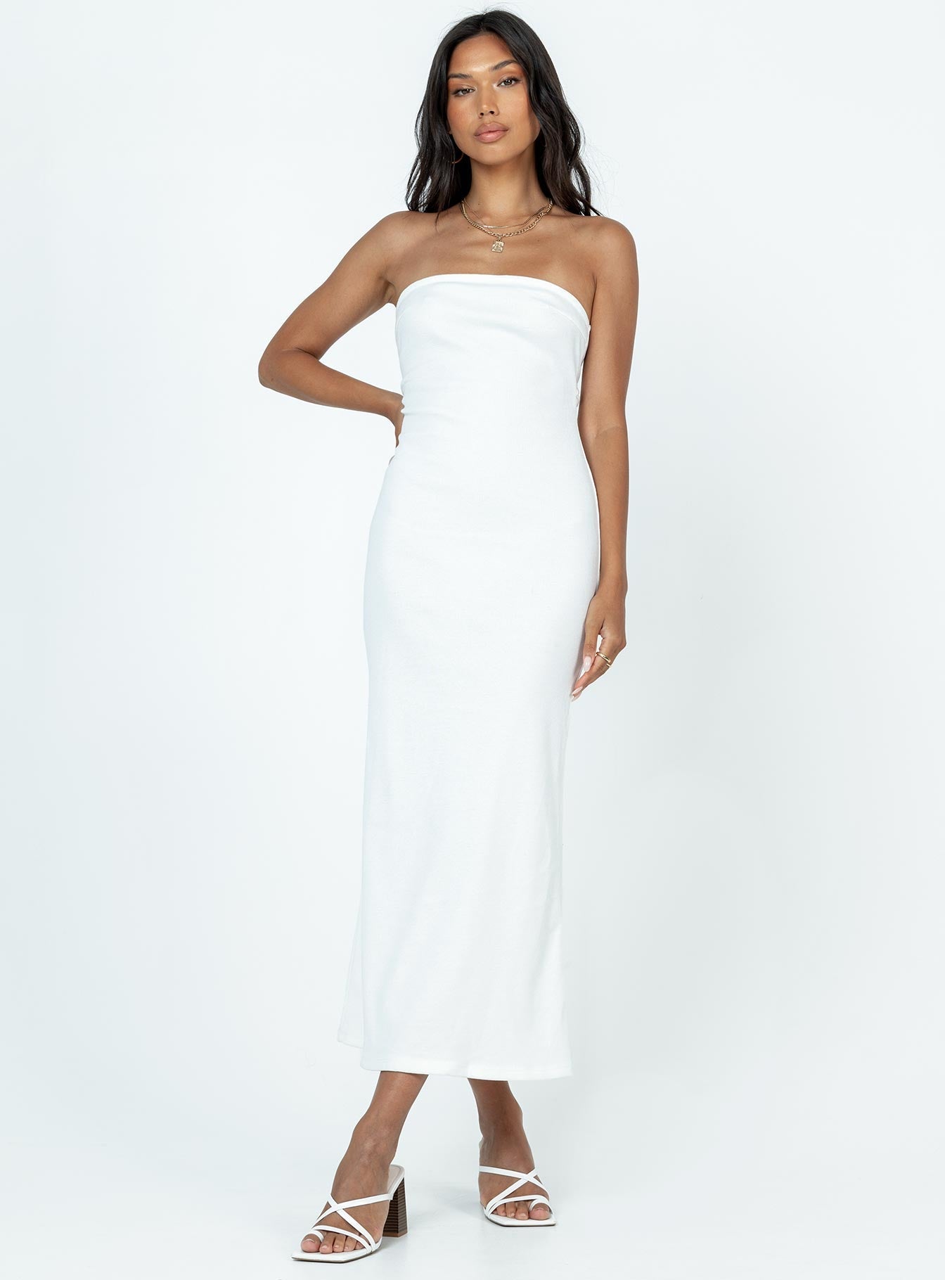 Carter Maxi Dress White