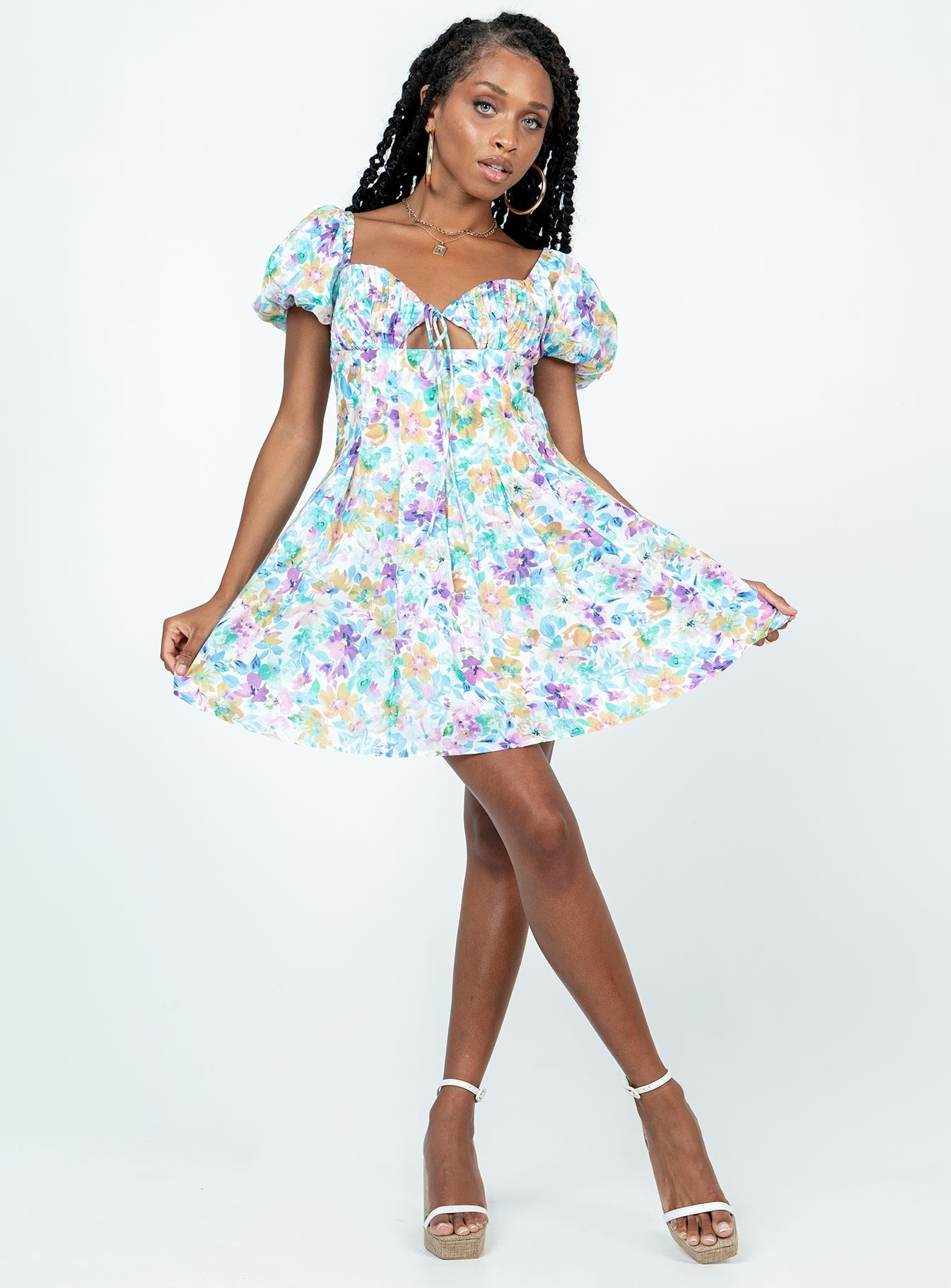 Pluto Mini Dress Multi