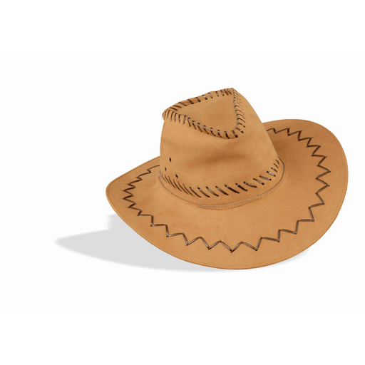 Faux Suede Adult Cowboy Hat