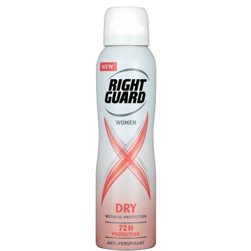 Right Guard Xtreme Women Dry Wetness Protection 72H Protection Anti-Perspirant 150ml